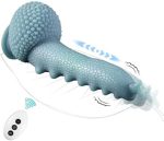 9.06‘’ Thrusting Monster Snail Dildo Vibrator with 3 Thrusting & 9 Vibrating Modes - Image 9