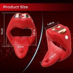Lurevibe - Penis Ring Tongue Design with 9 Vibration Modes - Image 7