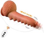 9.06‘’ Thrusting Monster Snail Dildo Vibrator with 3 Thrusting & 9 Vibrating Modes - Image 8
