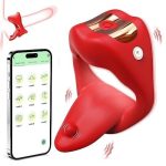 Lurevibe - Penis Ring Tongue Design with 9 Vibration Modes - Image 2