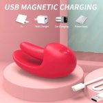 Lurevibe - Tongue Shape Licking Nipples Clit Stimulation Vibrators For Women - Image 4