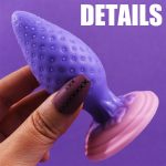 AIMITEX Strawberry Butt Plug Silicone Anal Sex Toy - Image 6