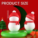 Christmas Snowman Sexual Stimulator 3 Speed And 2 Frequency Vibration Modes Semen Locking Functions - Image 7