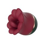 2 In 1 Rose Kiss Tongue Licking Rose Flower Vibrator - Image 7