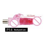 Lurevibe - Automatic Gun Machine Penis Accessories Female Masturbator Extension Rod - Image 24
