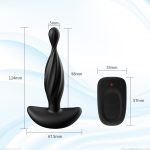Anal Plug Vibrator Male Prostate Massager G-spot Masturbator - Image 4