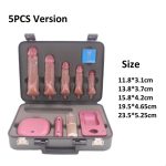 Auto Thrusting Vibration dildo Sex Machine Set With Storage Box - Image 13