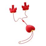 Butterfly Vibrating Neck-hanging Nipple Clamp Sexual Pleasure Tool - Image 2