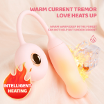 Donut 9 Frequency Vibrating Stretchable Heated Female Vibrator - Image 5