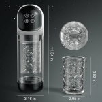 Night Elf 7 Rotation Suction Vacuum Pumps Masturbator Cup - Image 2