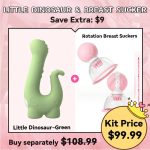 Little Dinosaur Sucking Heating Vibrator - Image 8