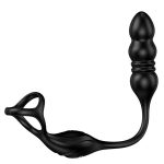 Anal Plug Vibrating Penis Ring Anal Beads Prostate Massager Vibrator Anal Toys - Image 4