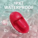 Lurevibe - Tongue Shape Licking Nipples Clit Stimulation Vibrators For Women - Image 3