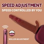 Auto Thrusting Vibration dildo Sex Machine Set With Storage Box - Image 4