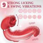 Octopus Tongue Licking Swing Clitoris G Spot Vibrator - Image 8