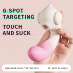 Pressure-sensitive Vibration & Flapping G Spot Vibrator With APP - Image 2