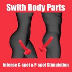 5.9‘’ AIMITEX five colors long silicone dildo - Image 6