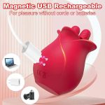 Lurevibe - Rose Romeo Double Tongue Lick Shaker clitoral nipple orgasmic sex toy - Image 2