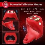Lurevibe - Penis Ring Tongue Design with 9 Vibration Modes - Image 3
