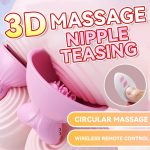 Vibrating Rotation Breast Massager Clitoral Stimulator Remote Control - Image 3