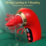 Nipples Clitoris Licker Tongue Vibrator Removable Cup Vagina Sucking Massager - Image 4