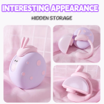 Moon Love Rabbit 2 in 1 Suction Egg Clitoral G Spot Vibrator Set - Image 3