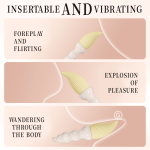 Cutie Pen Pendant Vibrator With Chain - Image 3