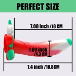 7.08‘’ AIMITEX Gingerbread Man Dildo Suction Cup Manual Masturbator - Image 7