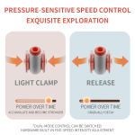 Pressure Sensitive Suction Clitoral Stimulation Vibrator - Image 4