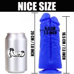 7.8‘’ AIMITEX Colorful double-dildo silicone dildo adult sex toy - Image 6