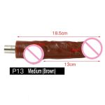Lurevibe - Automatic Gun Machine Penis Accessories Female Masturbator Extension Rod - Image 23