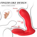 Remote Control Silicone Vibrator 10 Vibration Heating Prostate Massager - Image 6