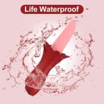 Lurevibe - Rose Tongue Vibrating Stick Vaginal Licking Clitoris Stimulator - Image 2