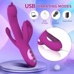 Lurevibe -Trident 4-in-1 Heating Telescopic Swinging Tongue-licking Vibrator - Image 4