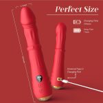 3 In 1 Steel Ball Sliding Heating Clitoral G-Spot Vibrators - Image 4