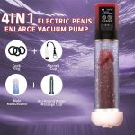 3 In 1 Penis Enlarger Extender Pump Male Masturbator - Image 2
