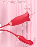 Lurevibe -Rose Muncher Powerful Sucking Vibrator Dildo Women's Tongue Licking - Image 7