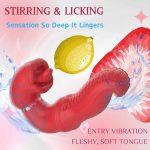 Octopus Tongue Licking Swing Clitoris G Spot Vibrator - Image 4