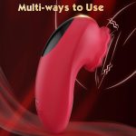 Rose Sex Toy Mini Vibrator for Womens Tapping Vibrating sex toy - Image 3