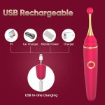 Pen Nipple Clit Stimulator G Spot Vibrator Sexual Pleasure Tools - Image 5