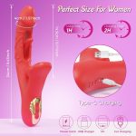KissLip 4 in 1 Mouth Biting Clit G Spot Flapping Vibrator - Image 7