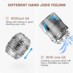 Open Ended Manual Suction Blowjob Penis Stroker with Case - Image 4