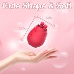 Lurevibe - Rose Juliet - Double Tongue Lick Shaker clitoral nipple orgasmic sex toy - Image 5