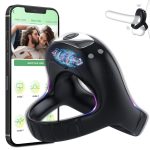 Lurevibe - Vibrating Cock Ring with APP, Triangular Penis Ring with 10 Vibration Modes - Image 2