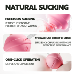 GALAKU Small Bell Jumping Egg APP Remote Control Sucking Vibration Female Masturbator - Image 2