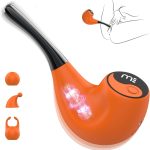 Pipe LED Screen Clit G-Spot Nipple Vibrator Sexual Pleasure Tool