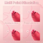 Lurevibe - Rose Juliet - Double Tongue Lick Shaker clitoral nipple orgasmic sex toy - Image 4