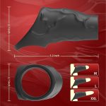 Remote Controlled Vibrating Penis Sleeve 10 Modes Precision Stimulation Vibrating Penis Sleeve - Image 6