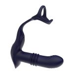 3-in-1 Remote Control Retractable Vibrating Prostate Massager With Penis Ring - Image 3