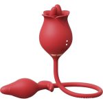 Lurevibe - Romeo Double-pistil Tongue-licking Rose Toy With Vibrating Anal Plug - Image 6